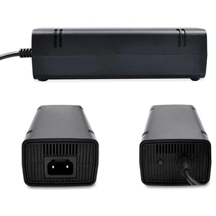 Zasilacz do konsoli ładowarka sieciowa do Microsoft Xbox 360 Slim 230V + Kabel Czarna - Ładowarki do telefonów - miniaturka - grafika 5