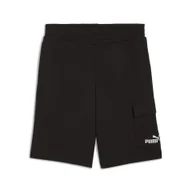 Spodnie sportowe męskie - Męskie szorty bojówki Essentials 10" z logo No. 1 PUMA Black - miniaturka - grafika 1