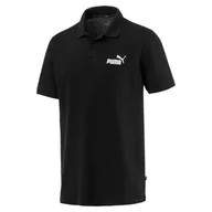 Odzież trekkingowa damska - Puma, Koszulka męska, ESS PIQUE 85175901, czarny, rozmiar L - miniaturka - grafika 1
