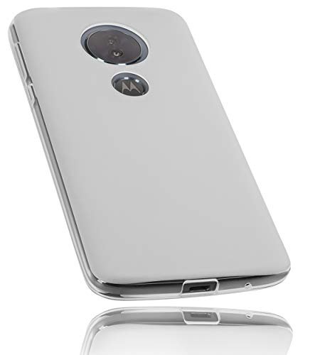 mumbi etui kompatybilne z Motorola Moto G6 Play etui na telefon komórkowy, przezroczyste białe