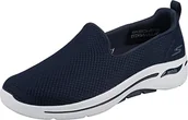 Trampki damskie - Skechers Damskie trampki Go Walk Arch Fit Grateful, granatowy, 38 EU - miniaturka - grafika 1