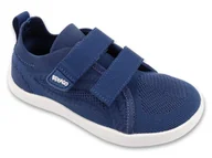 Buty dla dziewczynek - Trampki barefoot Befado 003X015 kapcie dziecięce do przedszkola na rzepy-27 - miniaturka - grafika 1