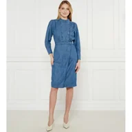 Sukienki - Ba&sh Jeansowa sukienka Robe WAKIE - miniaturka - grafika 1