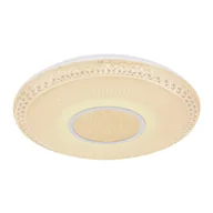 Lampy sufitowe - Globo Lighting Lampa sufitowa Klemens, okrągła, ściemniana, RGBW - miniaturka - grafika 1