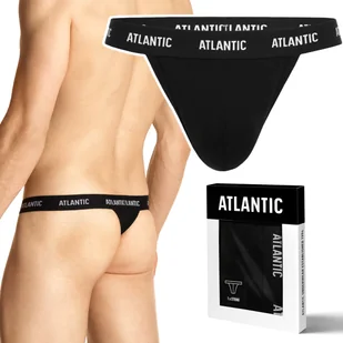 Stringi męskie Slipy Bawełniane ATLANTIC 1572 - M - Majtki męskie - miniaturka - grafika 1