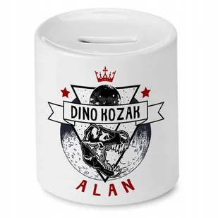 Skarbonka 330 ml Dla Alana Syna Dziecka Prezent z Nadrukiem ze Zdjęciem + Opakowanie na prezent (wzór 01) - Skarbonki - miniaturka - grafika 1