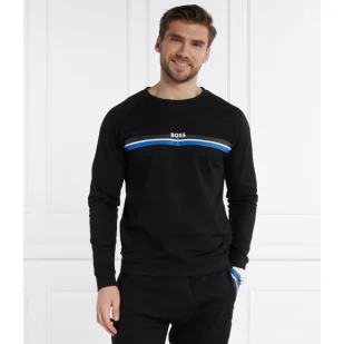 BOSS Bluza Authentic Sweatshirt | Regular Fit - Bluzy męskie - miniaturka - grafika 1