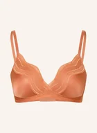 Biustonosze - Hanro Biustonosz Trójkątny Cira orange - miniaturka - grafika 1