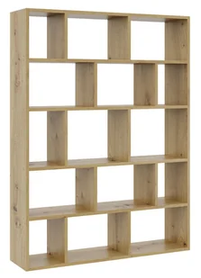 Regał W Kolorze Dąb Artisan Wiszący Lub Stojący D9-E80 - Regały - miniaturka - grafika 1