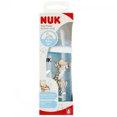 Kubki dla dzieci - NUK Kubek niekapek 300 ml 12m  Active Cup silikon niebieski Tygrysek - miniaturka - grafika 1