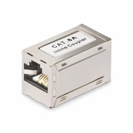 Adaptery i przejściówki - StarTech IN-CAT6A-COUPLER-S1 zmieniacz płci / kabli RJ-45 Srebrny - miniaturka - grafika 1