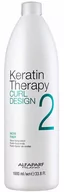 Kosmetyki do stylizacji włosów - Alfaparf Keratin Therapy Curl Design 2 Płyn utrwalający do trwałej ondulacji 1000ml 17031 - miniaturka - grafika 1