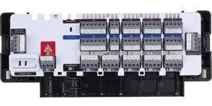 Listwa sterująca przewodowa SALUS CB500X bez modułu (opcjonalnie rozszerzenie CB500), 5 stref, 230V - Akcesoria grzewcze - miniaturka - grafika 1