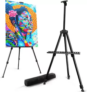 Sztaluga Malarska Plenerowa 170Cm + Pokrowiec / Oh Art - Pozostałe akcesoria dla plastyków - miniaturka - grafika 1