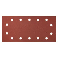 Materiały ścierne - Papier ścierny na rzep 115 x 230 mm, K180, 5 szt,, z otworami GRAPHITE - miniaturka - grafika 1