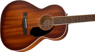 Fender PS-220E Parlor All Mahogany Ovangkol Fingerboard Aged Cognac Burst - Gitary akustyczne - miniaturka - grafika 1