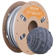 Filamenty i akcesoria do drukarek 3D - ERYONE High Speed PLA Matte Twisted Filament 1kg - Zebra Stone - miniaturka - grafika 1