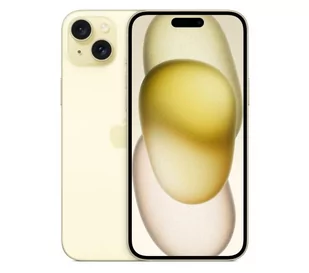 Apple iPhone 15 Plus 5G 256GB Dual Sim Żółty - Telefony komórkowe - miniaturka - grafika 1