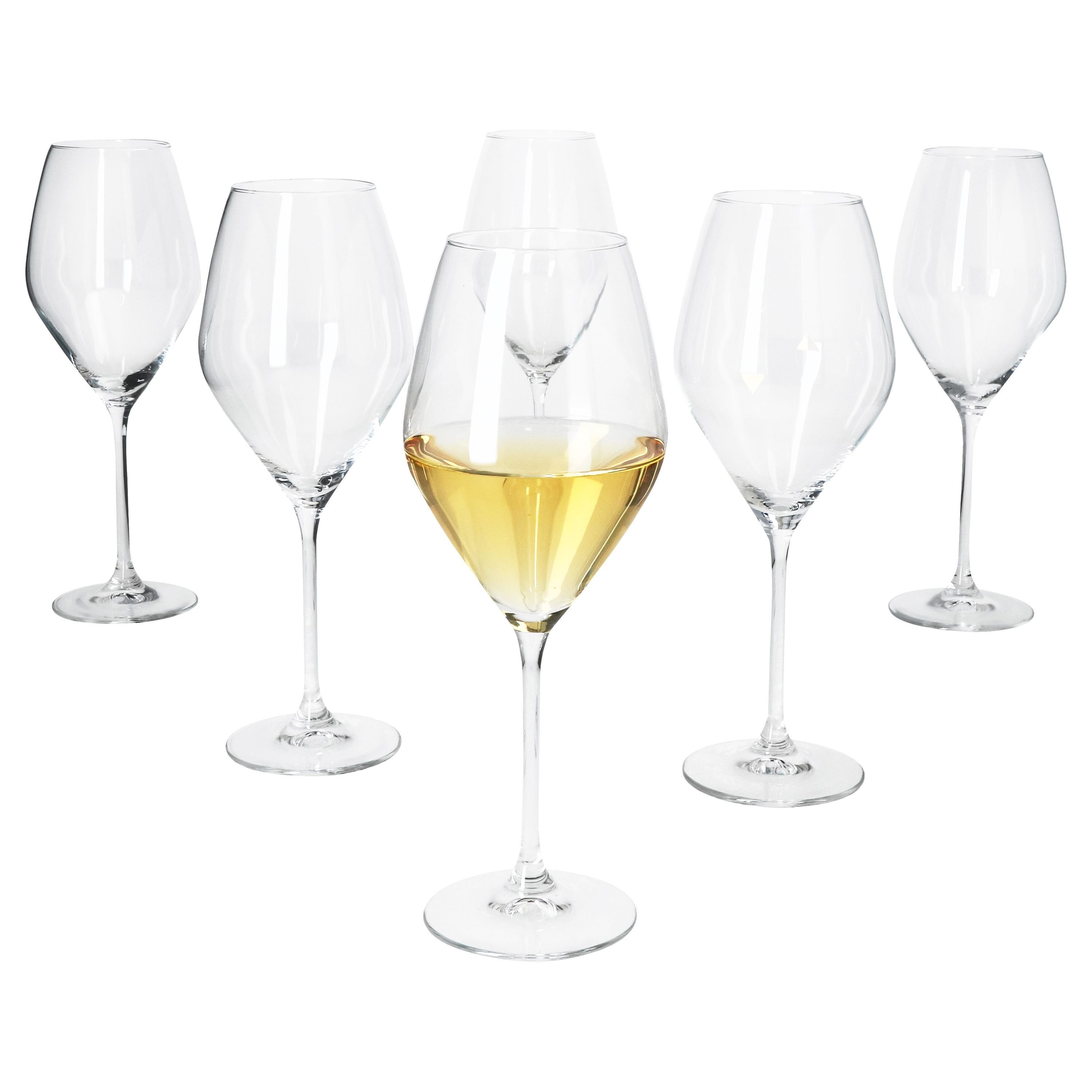 6x kieliszki do wina Doyenne 150ml z nóżką do czerwonego wina kieliszek do białego wina uroczystości weselne