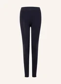 Rajstopy - Falke Legginsy Rajstopowe Seamless blau - miniaturka - grafika 1