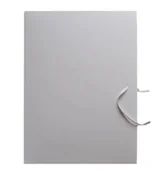 Pozostałe akcesoria dla plastyków - Teczka biała A4 wiązana 1 szt - miniaturka - grafika 1