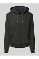 Bluzy męskie - Bluza rozpinana z kapturem i kieszenią kangurką - Superdry - miniaturka - grafika 1