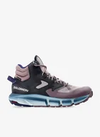 Buty zimowe męskie - Buty turystyczne damskie Salomon Predict Hike MID GTX - quail/nisk - miniaturka - grafika 1
