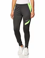 Spodnie damskie - Nike Damskie spodnie treningowe Academy Pro Knit Pant antracytowy/zielony/biały S - miniaturka - grafika 1