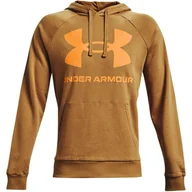 Bluzy męskie - Bluza fitness męska Under Armour Rival Fleece Big Logo HD - miniaturka - grafika 1