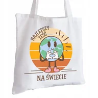 Torby i wózki na zakupy - Torba Bawełniana biała dla Teścia Na Prezent ekologiczna Trwały Nadruk - miniaturka - grafika 1