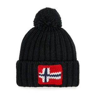 Czapka Napapijri Semiury 5 NP0A4GKB Czarny - Czapki męskie - miniaturka - grafika 1