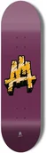 Deski snowboardowe - deck AMBASSADORS STONE LOGO CONTROL DECK Purple - miniaturka - grafika 1