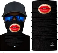 Czapki i chusty sportowe damskie - Pan i Pani Gadżet Chusta Red Lips r. uniwersalny 5 - miniaturka - grafika 1