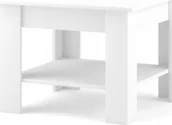 Ławy i stoliki kawowe - Vivaldi Meble MINI ŁAWA BIAŁY/BIAŁY 3W - miniaturka - grafika 1
