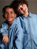 Bluzki dla chłopców - Reserved - Kurtka bomber - niebieski - miniaturka - grafika 1