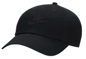 Czapki damskie - Czapka z daszkiem NIKE Club Futura Czarna L/XL - miniaturka - grafika 1