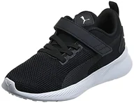 Buty dla dziewczynek - PUMA Unisex dziecięce buty do biegania Flyer Runner V Ps, czarny - Czarny Puma Black Puma White 01-30 EU - miniaturka - grafika 1