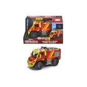 Samochody i pojazdy dla dzieci - Majorette Straż pożarna Unimog 13cm - miniaturka - grafika 1