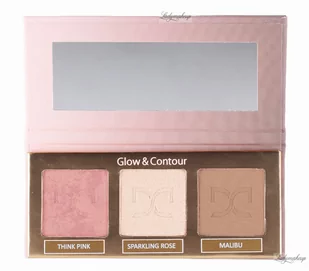 DESSI - Glow & Contour Palette by Marzena Tarasiewicz - Ekskluzywna paleta do konturowania i rozświetlania twarzy - 04 Heat - 16g - Bronzery i konturowanie twarzy - miniaturka - grafika 1