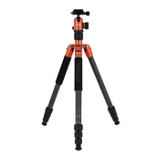 Statywy fotograficzne - Rollei C5i statyw Kamery cyfrowe/analogowe 3 x noga Czarny, Pomarańczowy - miniaturka - grafika 1