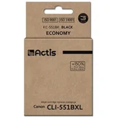 Tusze zamienniki - Actis KC-551Bk zamiennik Canon CLI-551Bk - miniaturka - grafika 1