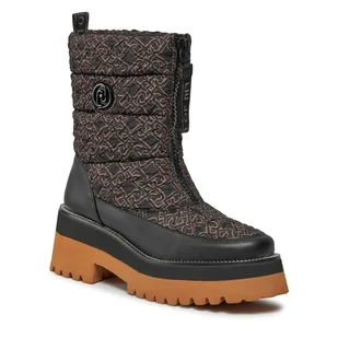 Botki Liu Jo Flair 01 SF3013 TX343 Brown/Black S18A0 - Botki damskie - miniaturka - grafika 1