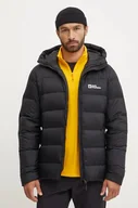 Kurtki i kamizelki sportowe męskie - Jack Wolfskin kurtka sportowa puchowa Nebelhorn kolor czarny A61827 - miniaturka - grafika 1