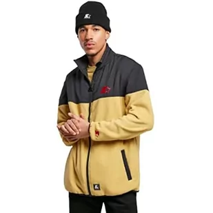 STARTER BLACK LABEL Męska kurtka polarowa, złoty piasek/stategrey, M - Kurtki męskie - miniaturka - grafika 1