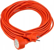 Przedłużacze i rozgałęźniki - Przedłużacz 30m Ogrodowy Do Kosiarki Budowlany Długi 230V 2x1mm2 13A 2000W - miniaturka - grafika 1