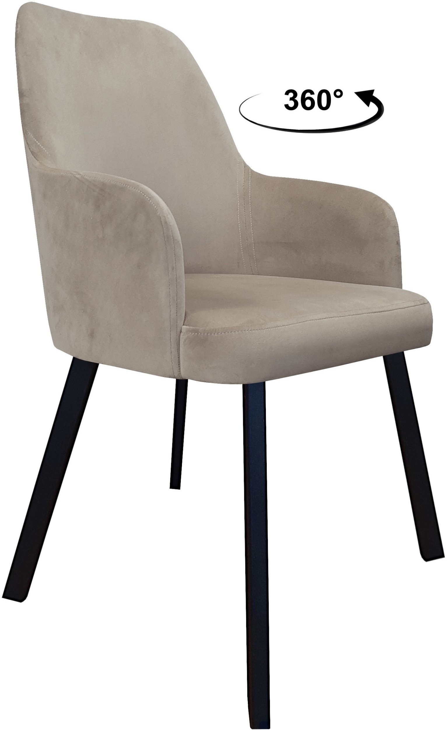 Krzesło obrotowe WESTA noga Profil czarna MG09