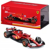 Samochody i pojazdy dla dzieci - BOLID F1 Ferrari SF-24 GP Włoch 2024 Charles Leclerc 1:43 BBURAGO 18-36843 - miniaturka - grafika 1