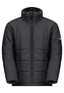Jack Wolfskin Kurtka Spirit Unisex, czarna, 164 (DE) - Kurtki i płaszcze dla chłopców - miniaturka - grafika 1