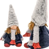 Ozdoby bożonarodzeniowe - SKRZAT świąteczny Aniołek KRASNAL gnom Mikołaj na święta - miniaturka - grafika 1