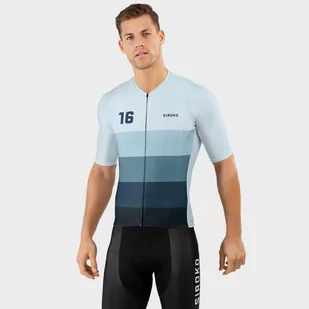 Koszulka krótki rękaw Kolarstwo SIROKO M2 Hardknott Pass Navy Blue Mężczyzna - Koszulki rowerowe - miniaturka - grafika 1